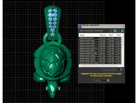 TATTLE PENDANT 3D 打印模型