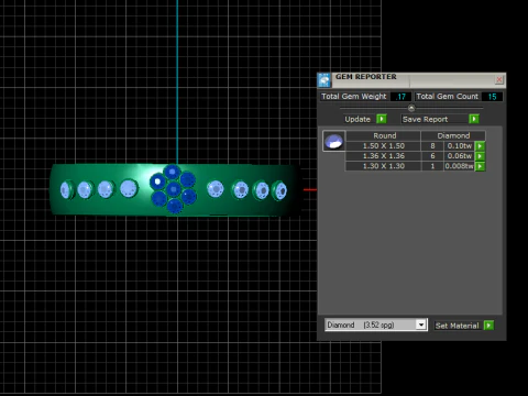 3D GOLD BRACLETS PENDANT 3D Print Model