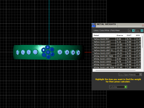 3D GOLD BRACLETS PENDANT 3D Print Model