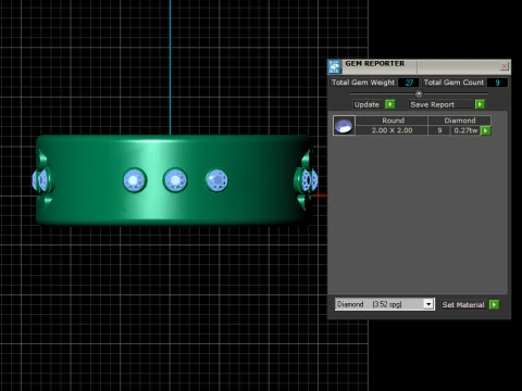 3D GOLD BRACSELET PENDANT 3D Print Model