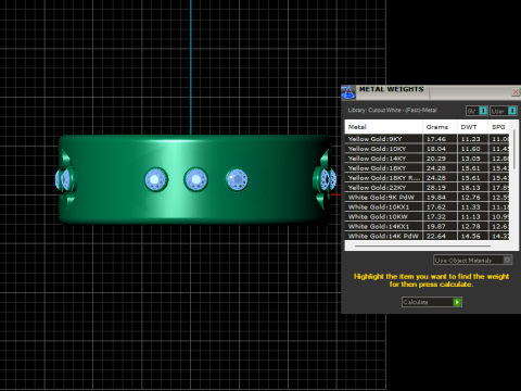 3D GOLD BRACSELET PENDANT 3D Print Model