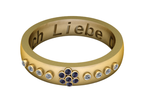 3D GOLD BRACLETS PENDANT Model Cetak 3D