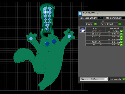 GHOST PENDANT 3D Print Model