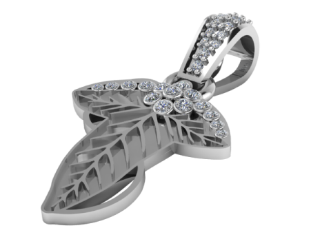 LEAVES PENDANT 3D Baskı Modeli