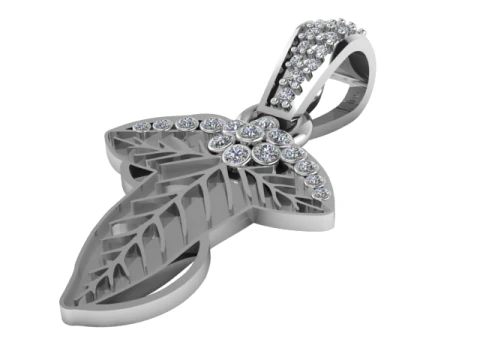 LEAVES PENDANT 3D Print Model