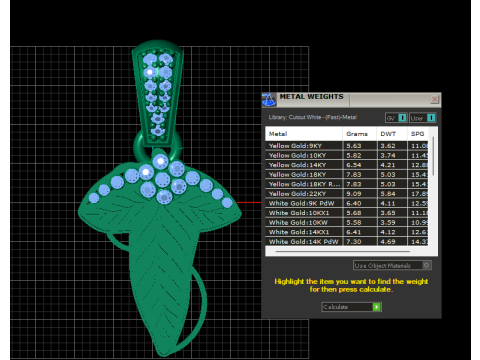 LEAVES PENDANT 3D Baskı Modeli