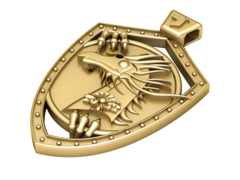 HOURS FACE PENDANT 3D प्रिंट मॉडल