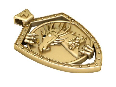 HOURS FACE PENDANT 3D 打印模型