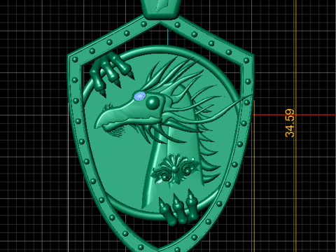 HOURS FACE PENDANT 3D 打印模型