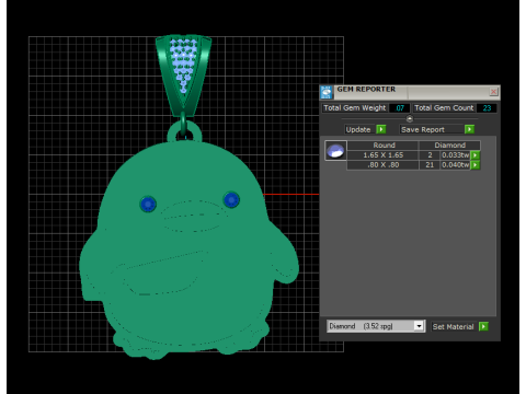 PNEGIUNE PENDANT 3D Print Model