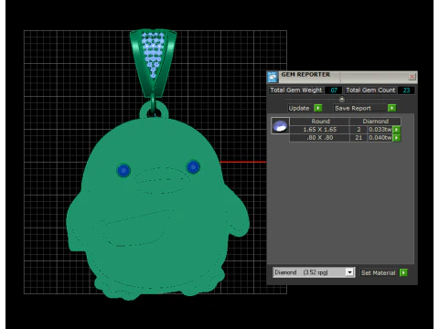 PNEGIUNE PENDANT 3D Print Model
