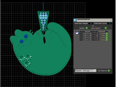 CAT PENDANT 3D 打印模型