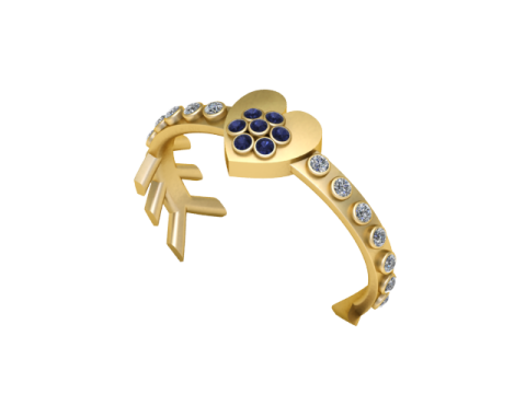 3D GOLD RING 3D प्रिंट मॉडल