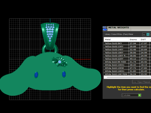 DOG FACES PENDANT 3D 打印模型