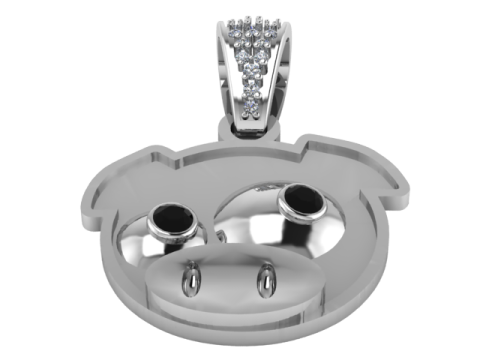 FACES PENDANT Modello di stampa 3D