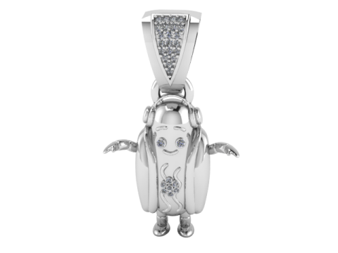 FUNNY PENDANT 3D Print Model