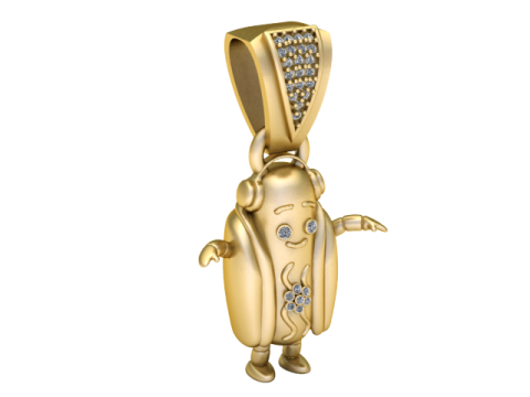 FUNNY PENDANT 3D Принт Модель