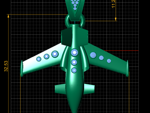 AROPLANE PENDANT 3D Print Model