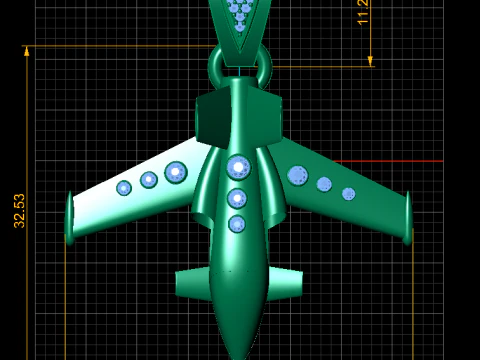 AROPLANE PENDANT 3D Print Model