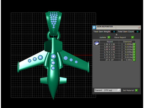 AROPLANE PENDANT 3D Print Model
