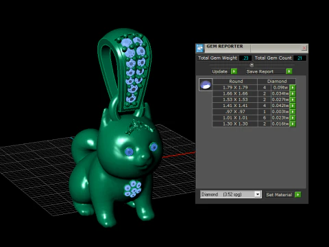 DOG PENDANT 3D Print Model