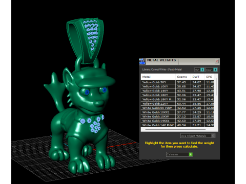 Dog Pendant Modello di stampa 3D