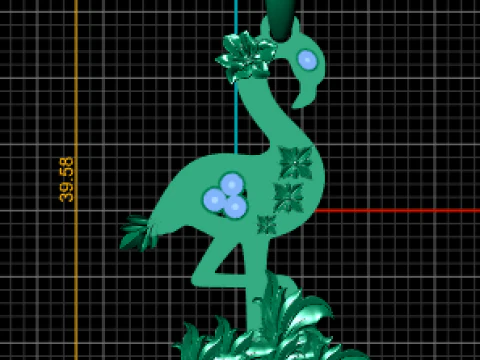 ANIMALS PENDANT 3D Print Model