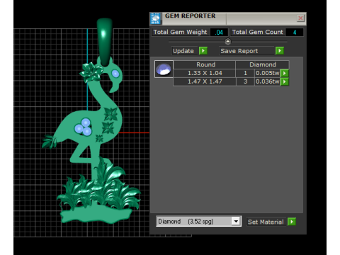 ANIMALS PENDANT 3D 打印模型
