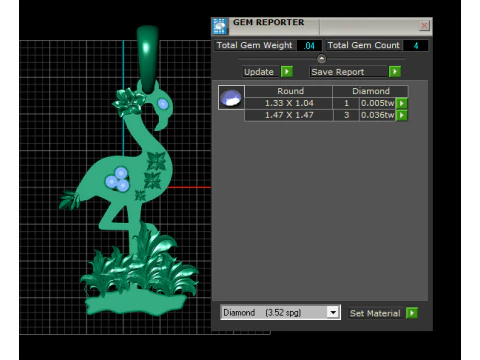 ANIMALS PENDANT 3D Print Model