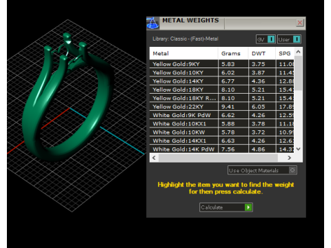 GOLD DIAMOUND RING 3D Принт Модель