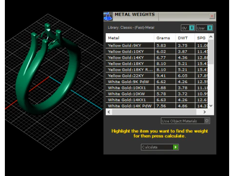 GOLD DIAMOUND RING 3D Print Model