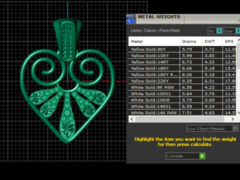 HEART PENDANT 3D Print Model
