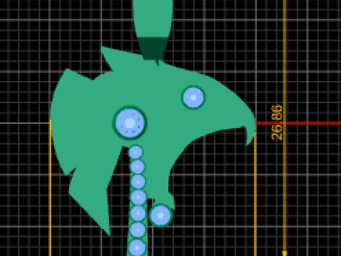 KARTAL YÜZLÜ ALTIN ​​KOLYE 3D Baskı Modeli