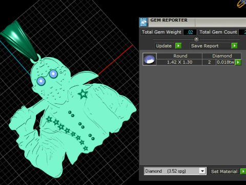 DANGER BOY PENDANT 3D Print Model