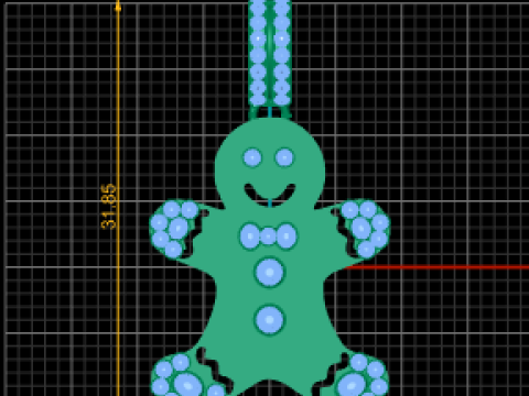3D GOLD BEAR PENDANT Modèles 3D en vedette