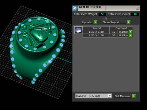 3D GOLD RING 3D 打印模型