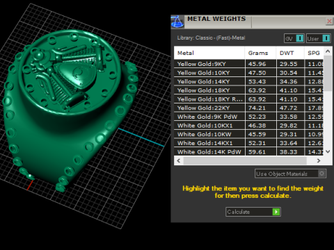 3D GOLD RING 3D 打印模型
