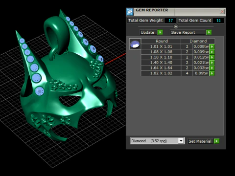 FACES PENDANT 3D Print Model
