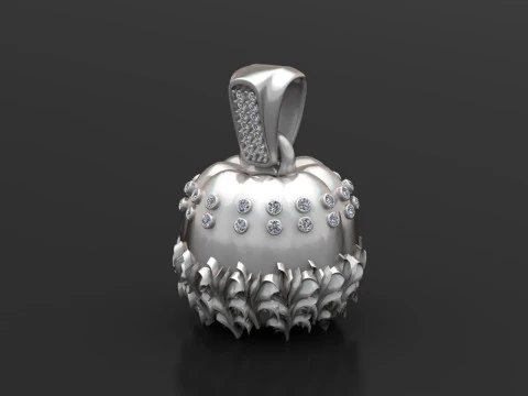 GOLD FRIUT PENDANT 3D Print Model