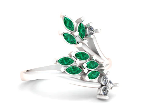 3D ЗОЛОТОЕ КОЛЬЦО 3D Принт Модель