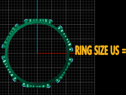 3D GOLD BRACLET PENDANT 3D प्रिंट मॉडल