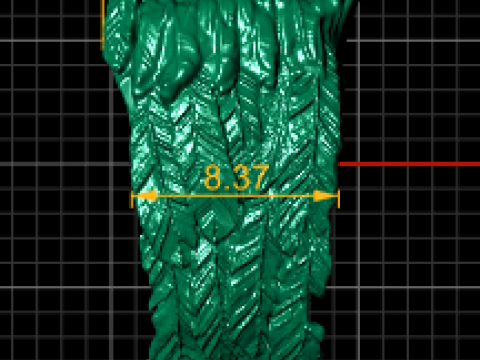 OWL FACES RING 3D 프린트 모델