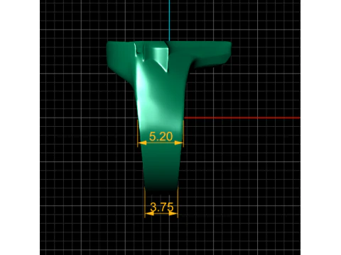3D GOLD RING 3D Print Model