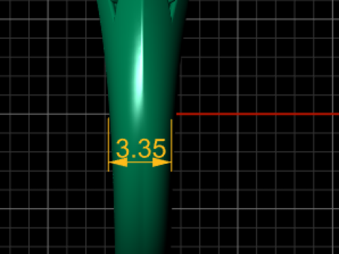 3D GOLD RING 3Dプリントモデル