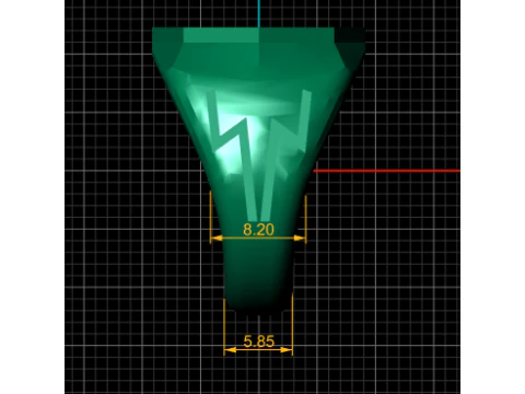 3D GOLD RING 3D Print Model