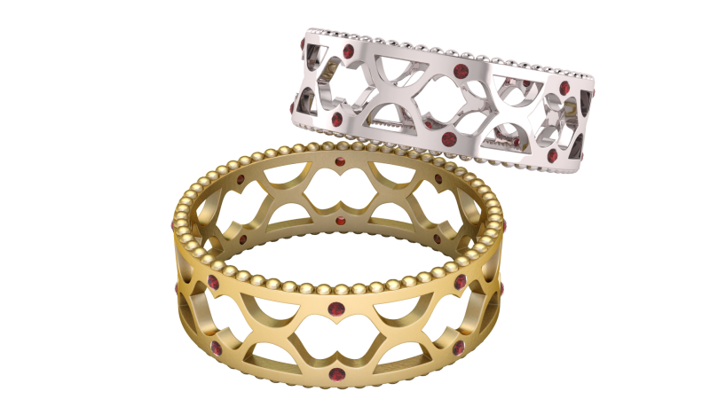 3D GOLED BRACLET PENDANT 3D Принт Модель .c4d .max .obj .3ds .fbx .stl .blend