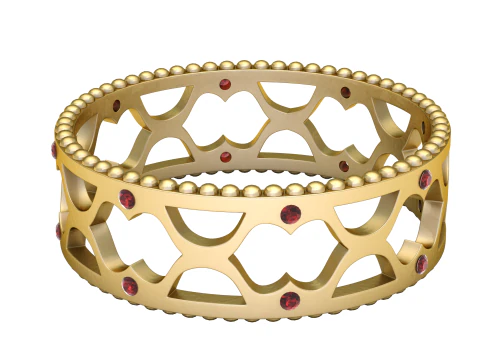 3D GOLED BRACLET PENDANT 3D Print Model