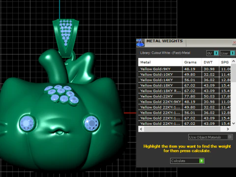 FACES PENDANT 3D Print Model
