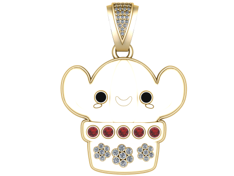 MOUSE PENDANT 3D printmodel