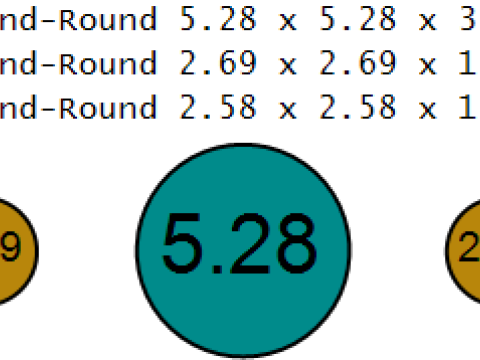 ROUND GOLD PENDANT 3D Принт Модель